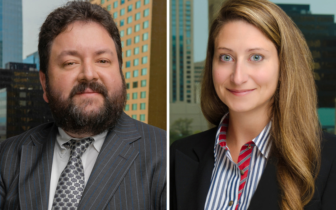 Jared Ellis and Elizabeth Olson Presenting CLM Webinar on Professional Liability Trends in Colorado